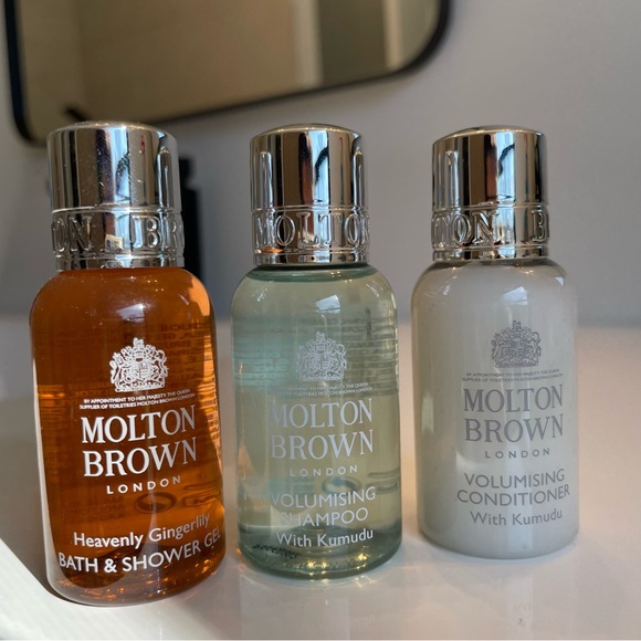 Molton Brown Bath & Shower Mini Bottle Set of 3! - Picture 7 of 8